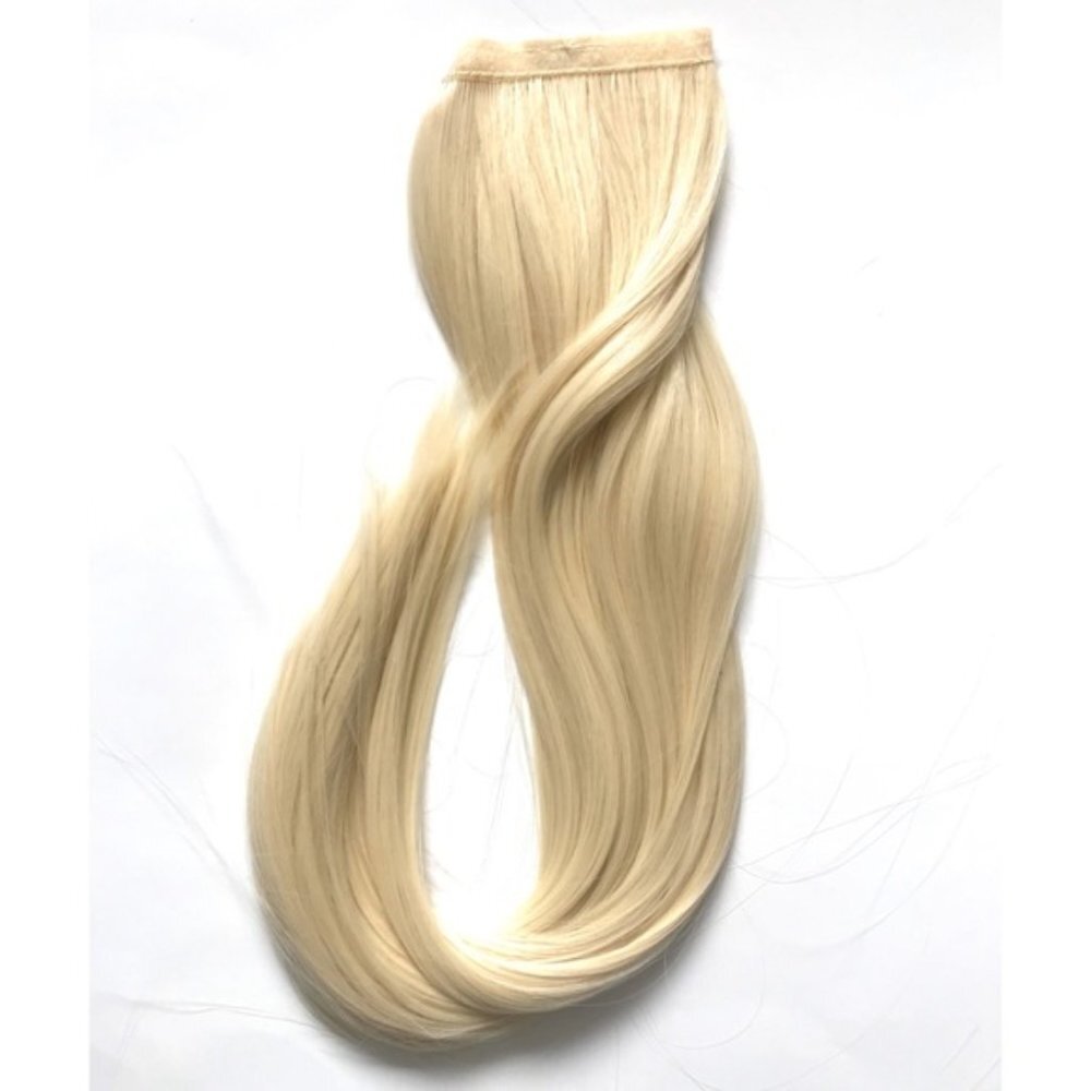 NEW Silky straight blonde ponytail hair ex…